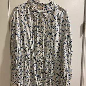 Plus Size 2X button down blouse